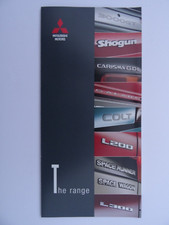 Mitsubishi postal brochure for sale  BOURNEMOUTH