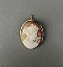 Pendentif broche camée d'occasion  France