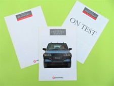 Vauxhall frontera brochure for sale  LICHFIELD