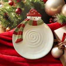 Hallmark snowman dish for sale  Yukon