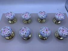 White polcelain knobs for sale  WREXHAM