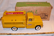 BUDDY L NO. Camión botella Ford Coca Cola 5426 juguete de acero amarillo años 60 en caja segunda mano  Embacar hacia Argentina