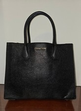 Bolsa tote estruturada Michael Kors MK couro preto Mercer - Excelente estado usado! comprar usado  Enviando para Brazil