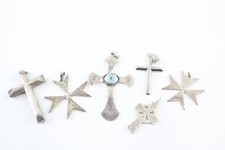 Sterling silver cross for sale  LEEDS