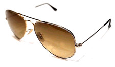 Óculos de sol Ray Ban RB3025 001/M2 aviador dourado metal marrom polarizado 58-14 145 comprar usado  Enviando para Brazil