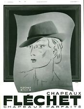 Publicité ancienne chapeaux d'occasion  France