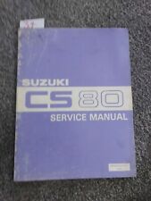 Suzuki cs80 service for sale  CAMPBELTOWN