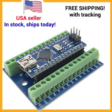 Placa ATMEGA328P V3.0 + protetor adaptador terminal de expansão para Arduino Nano IDE comprar usado  Enviando para Brazil