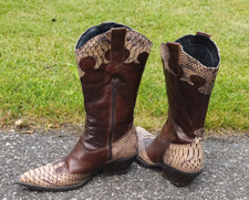 Damen cowboystiefel western gebraucht kaufen  Deutschland
