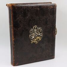 Antikes fotoalbum ledereinband gebraucht kaufen  Eslohe (Sauerland)