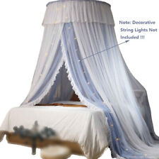 Ropa de cama para el hogar mosquitera cama tamaño queen dosel de encaje elegante malla princesa segunda mano  Embacar hacia Mexico