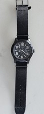 Relógio cronógrafo Guess W11623G1 masculino mostrador preto pulseira preta  comprar usado  Enviando para Brazil