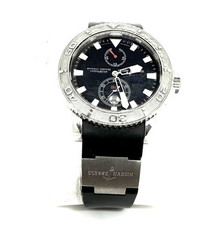 Ulysse Nardin Marine diver 263-33 cronômetro mostrador preto relógio automático masculino comprar usado  Enviando para Brazil