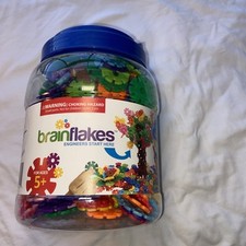 VIAHART Brain Flakes 500 peças conjunto de disco plástico intertravado, brinquedo de construção, usado comprar usado  Enviando para Brazil