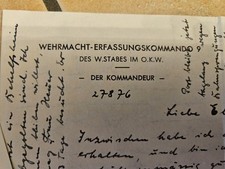 Feldpost nachlass major gebraucht kaufen  Gelsenkirchen