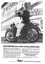 1965 advert bsa for sale  SIDCUP