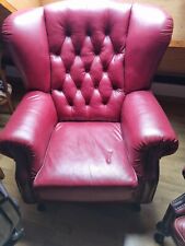 Fauteuil oreilles chesterfield d'occasion  Forbach
