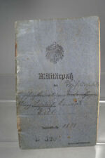 Wwi militärpaß unteroffizier gebraucht kaufen  Rödersheim-Gronau