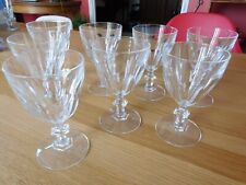Crystal water glasses d'occasion  Expédié en Belgium