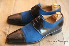 Stemar blue suede for sale  SUTTON COLDFIELD