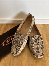 Tods damenschuh gommino gebraucht kaufen  Essen