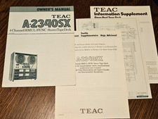Teac 2340sx track for sale  LONDON