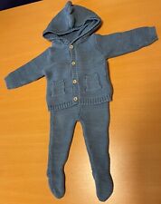 Baby strickanzug blau gebraucht kaufen  Schloß Holte-Stukenbrock