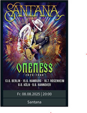 Santana tickets 2025 gebraucht kaufen  Andernach
