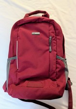 Mochila fina para laptop STM vermelha verdadeira vários bolsos em excelente estado usado comprar usado  Enviando para Brazil