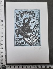 Wunderkammer exlibris 1174 usato  Pescara