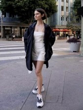 Mini Vestido Realisation Par Silk Shantung Christy Marfim Off-White Tamanho P 4/6 (a01) comprar usado  Enviando para Brazil