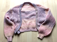 Strickjacke rosa lila gebraucht kaufen  Frankfurt am Main