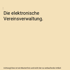 Elektronische vereinsverwaltun gebraucht kaufen  Trebbin