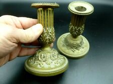 Paire bougeoirs bronze d'occasion  Montsûrs
