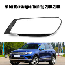 Tampa esquerda lente transparente farol para Volkswagen Touareg 2016-2018 1 peça, usado comprar usado  Enviando para Brazil