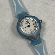 Usado, Relógio Speedo Feminino 34mm Data Redonda Azul Esporte Casual Resistente à Água Nova Bateria comprar usado  Enviando para Brazil