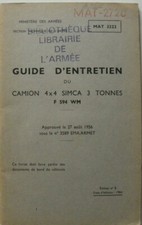 Brochure militaire guide d'occasion  France