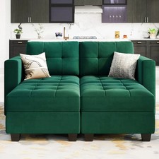 Velvet sectional sofa for sale  La Porte