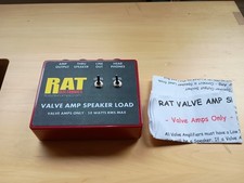 Rat amps valve for sale  ADDLESTONE