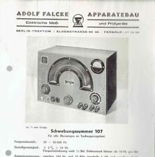 Falcke apparatebau schwebungss gebraucht kaufen  Landshut