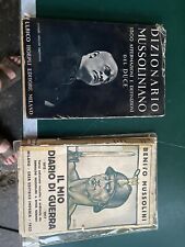Benito mussolini libri usato  Casalecchio di Reno