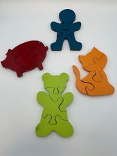 Vintage wooden jigsaw for sale  Park Rapids