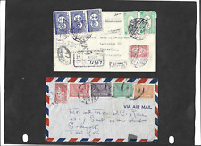 ARÁBIA SAUDITA - PAR MUITO BOM DE 1950 REG COV (MECA) & 1960 COV (KHOBAR) PARA EUA comprar usado  Enviando para Brazil