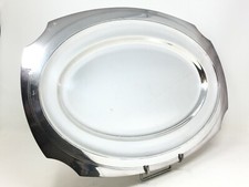 Bandeja De Servicio De Metal Plateado Antiguo N 2, usado comprar usado  Enviando para Brazil