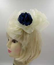 Light cream fascinator for sale  DERBY