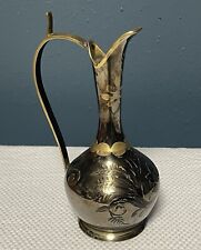 Brass vase floral for sale  Sturgis