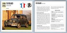 Panhard dyna 1950 for sale  SLEAFORD