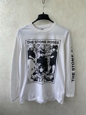 Vintage Y2K The Stone Roses Faixa Manga Longa Rara Retrô Tamanho M Cor Branco comprar usado  Enviando para Brazil