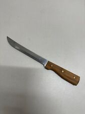 Usado, Lâmina Tramontina Inox-Stainless-Brasil "Slicer" Brasil cabo de madeira 8" comprar usado  Enviando para Brazil