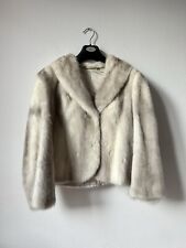 Pelliccia visone bianco usato  Alessandria